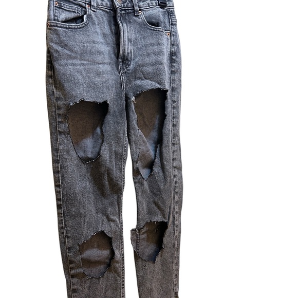 Primark Girl/Teen Distressed Blue Jeans - Picture 1 of 8